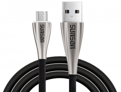 齒紋數(shù)據(jù)線 TPE 鋅合金外殼